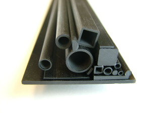 Standard pultrusion sections in carbon/epoxy