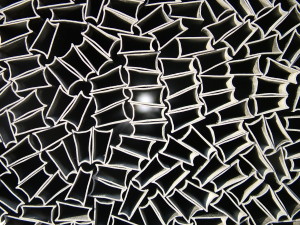 Pultrusion carbon glass-fibre complex shapes